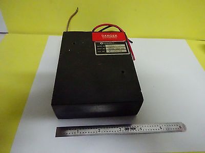 HIGH VOLTAGE POWER SUPPLY FOR HELIUM NEON LASER AS IS BIN#W9-10