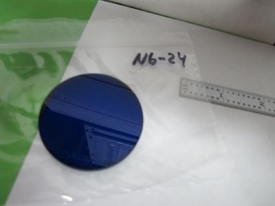 OPTICAL ROUND BLUE FILTER LASER OPTICS BIN#N6-24