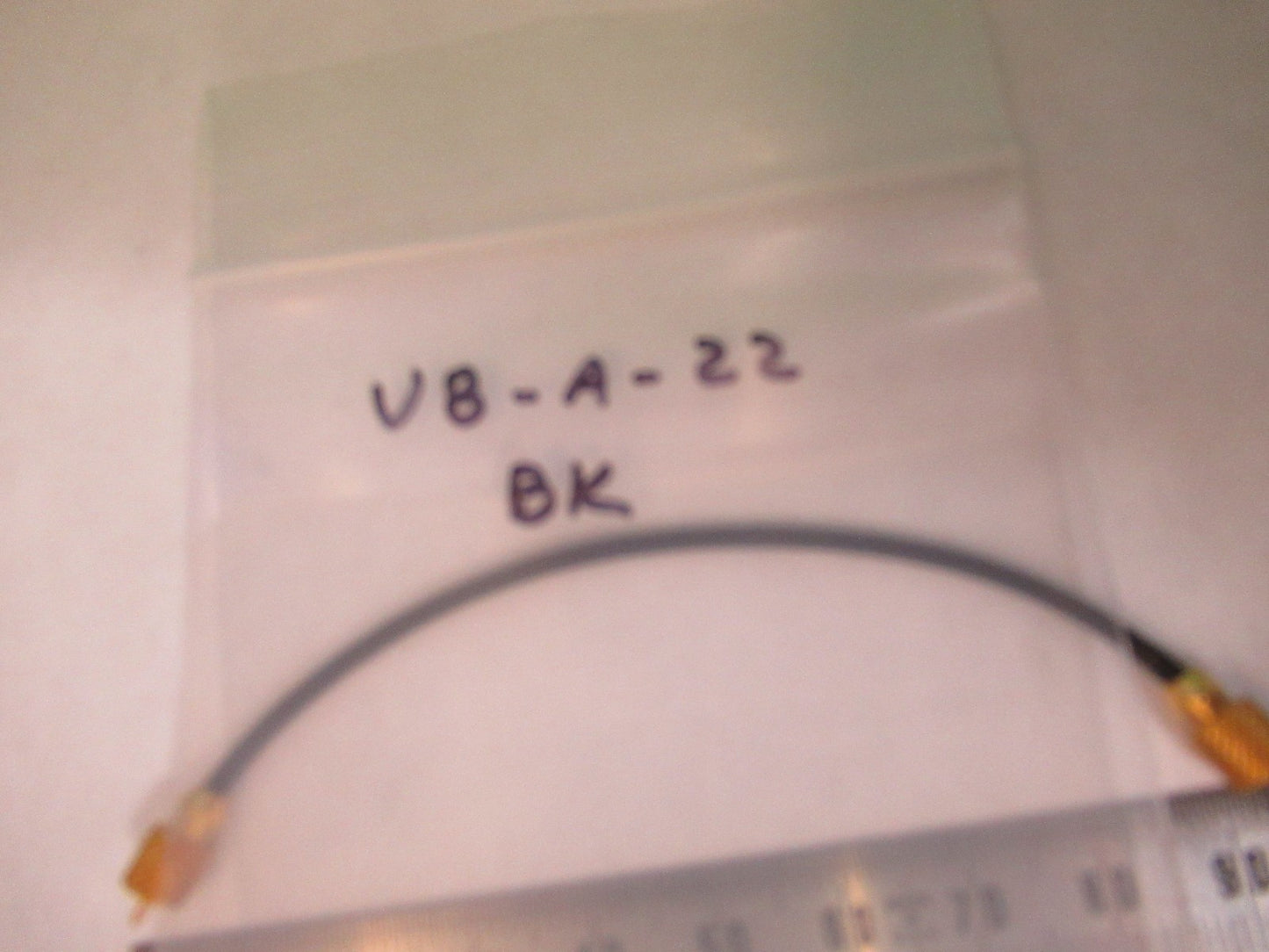 BRUEL KJAER DENMARK low noise 10-32 CABLE for ACCELEROMETER SENSOR U8-A-22