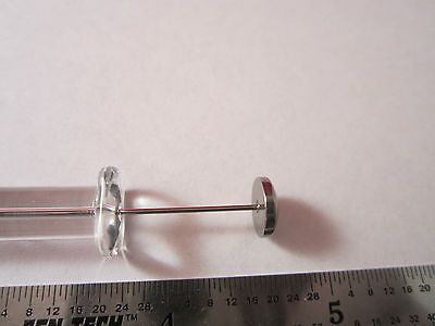 HAMILTON GLASS SYRINGE 0.05 ml GAS CHROMATOGRAPHY BIN#1C