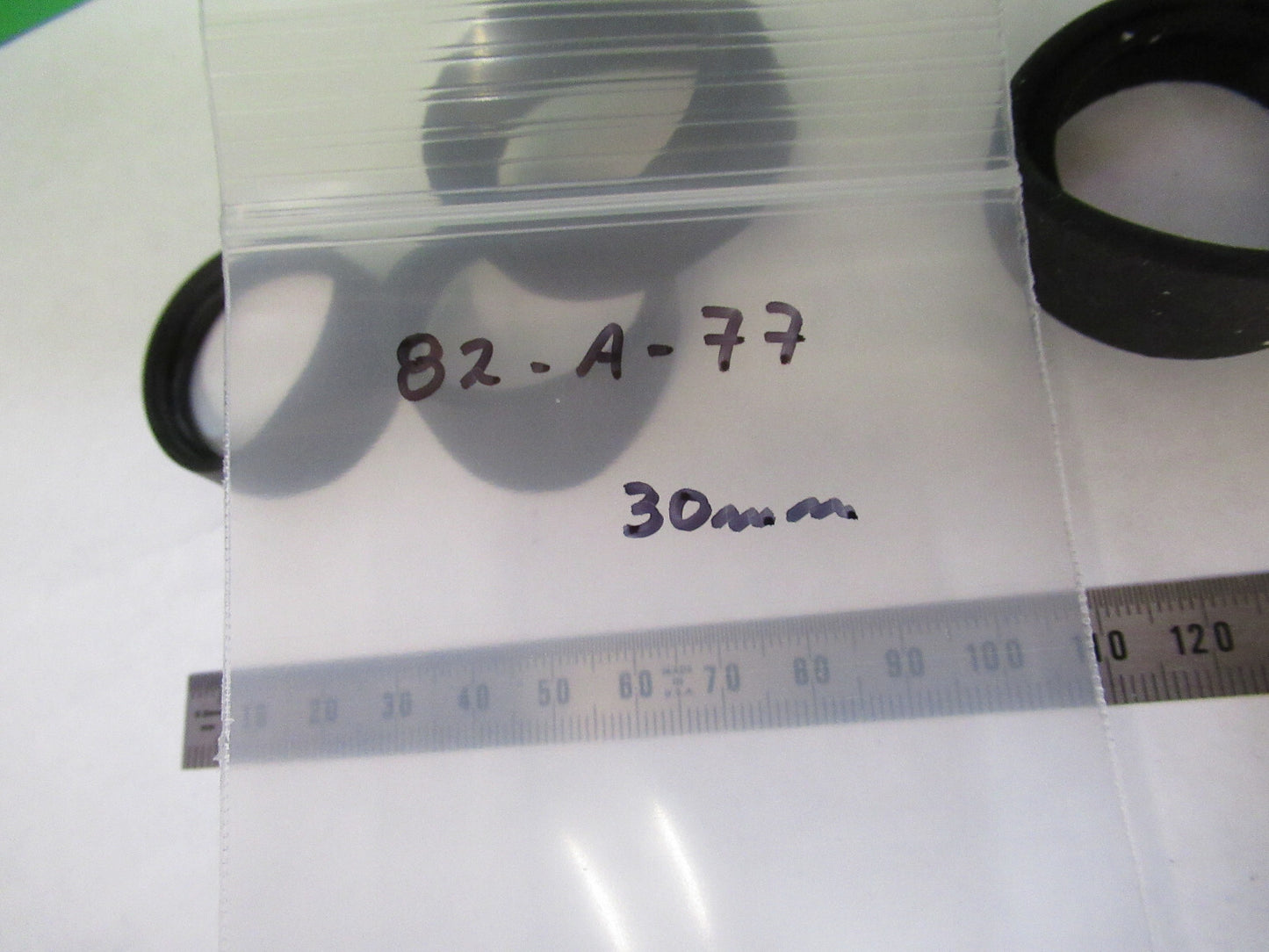 AMSCOPE 30mm RUBBER OCULAR EYEPIECE MICROSCOPE PART AS PICTURED 82-A-77