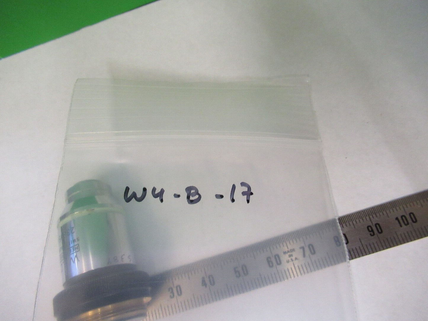 WILD HEERBRUGG SWISS FLUOTAR OBJECTIVE 40X MICROSCOPE PART AS PICTURED W4-B-17