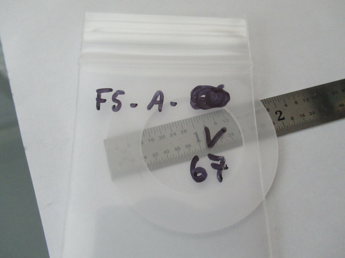 Blank Piezoelectric Quartz Crystal X-cut Unplated Piezo Sensor AS Pic