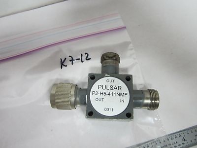 PULSAR P2-H5-411NMF SPLITTER GHz RF MICROWAVE FREQUENCY AS IS BIN#K7-12