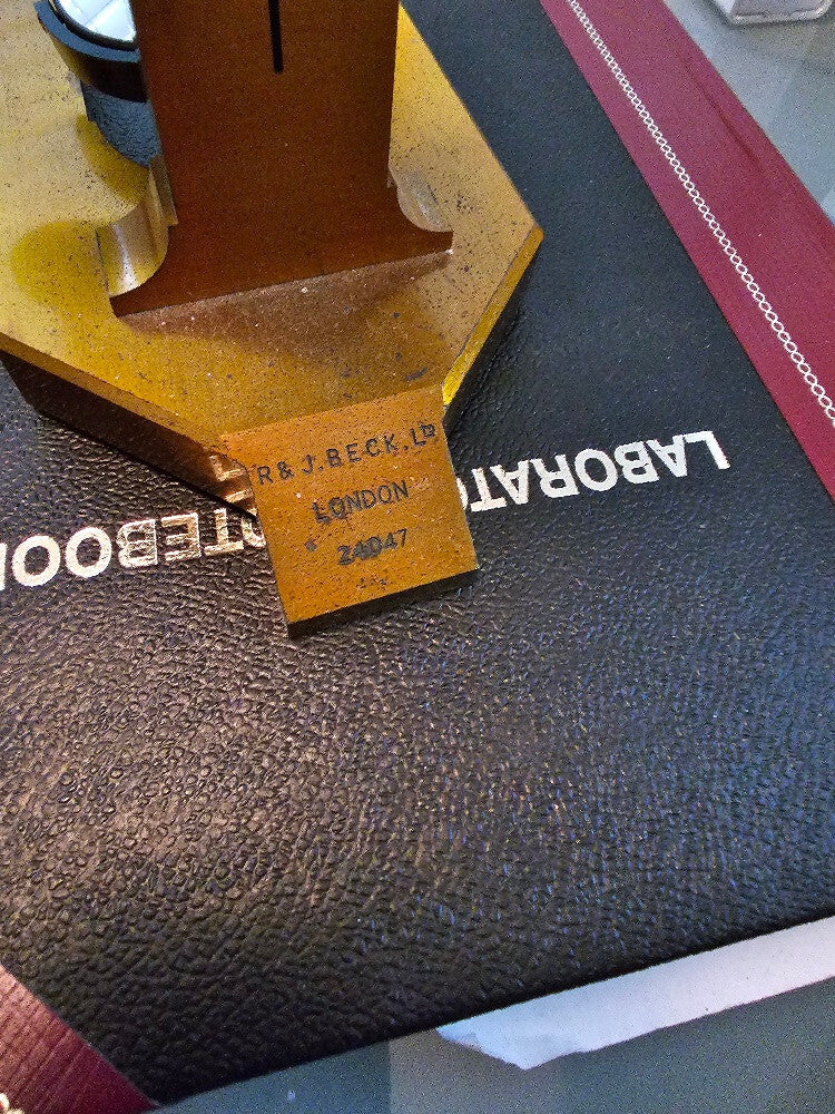 Antique Brass Rare R J Beck London Collectable Microscope