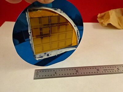 SEMICONDUCTOR COMPONENTS MOUNTED ON SILICON WAFER COLLECTABLE AS IS BIN#P1-C-13
