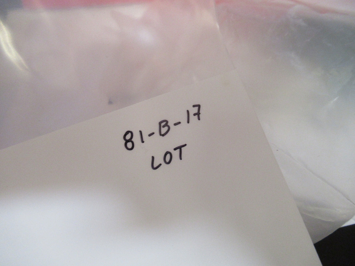 ENTEGRIS FLUOROWARE LOT TEFLON FITTINGS PARTS AS PICTURED &81-B-17