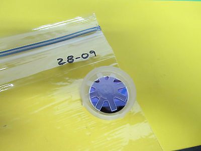 OPTICAL COATED SAPPHIRE WAFER WINDOW ?? LASER OPTICS BIN#28-09