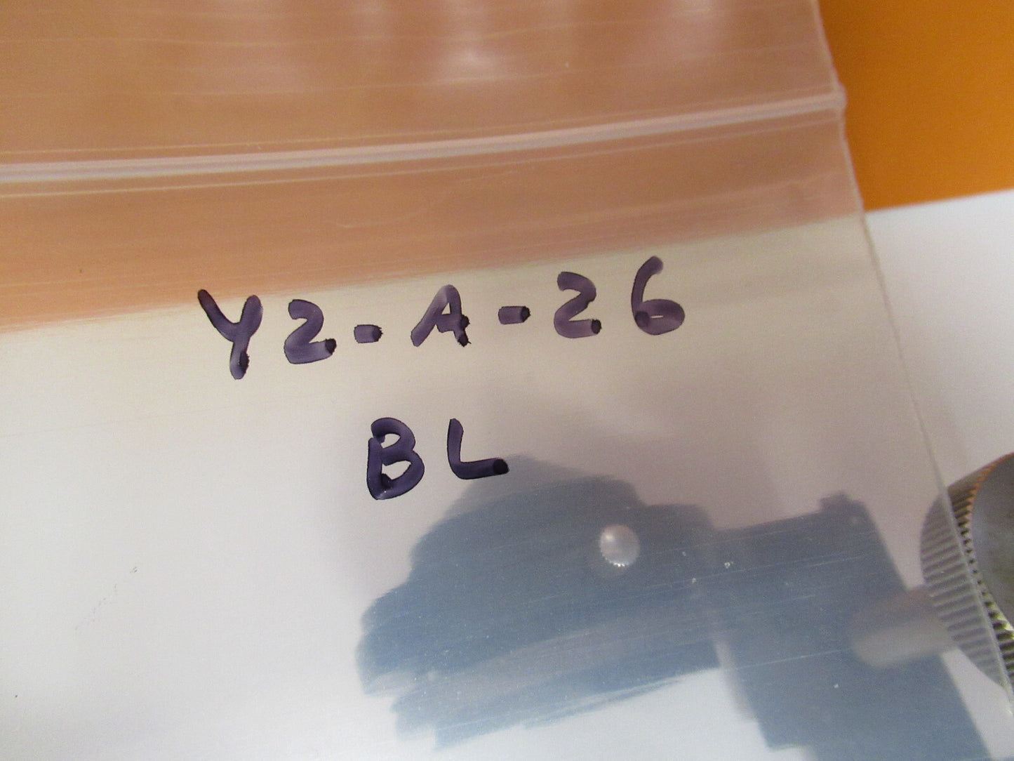BAUSCH LOMB CONDENSER + IRIS + HOLDER MICROSCOPE PART AS PICTURED Y2-A-26