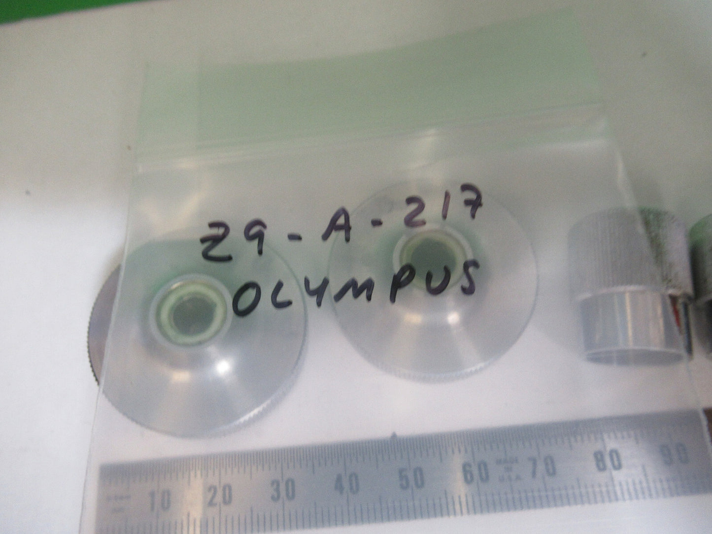 OLYMPUS JAPAN SET OF KNOBS MICROSCOPE PART AS PICTURED Z9-A-217