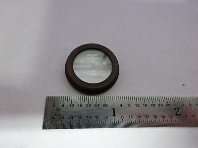 MICROSCOPE PART PHOTO FINDER RETICLE OPTICS AS PICTURED &AB-52