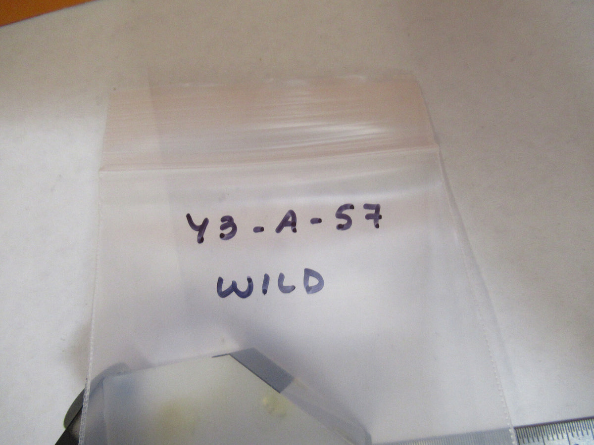 Wild Swiss M20 Head Glass Prism Microscope Part