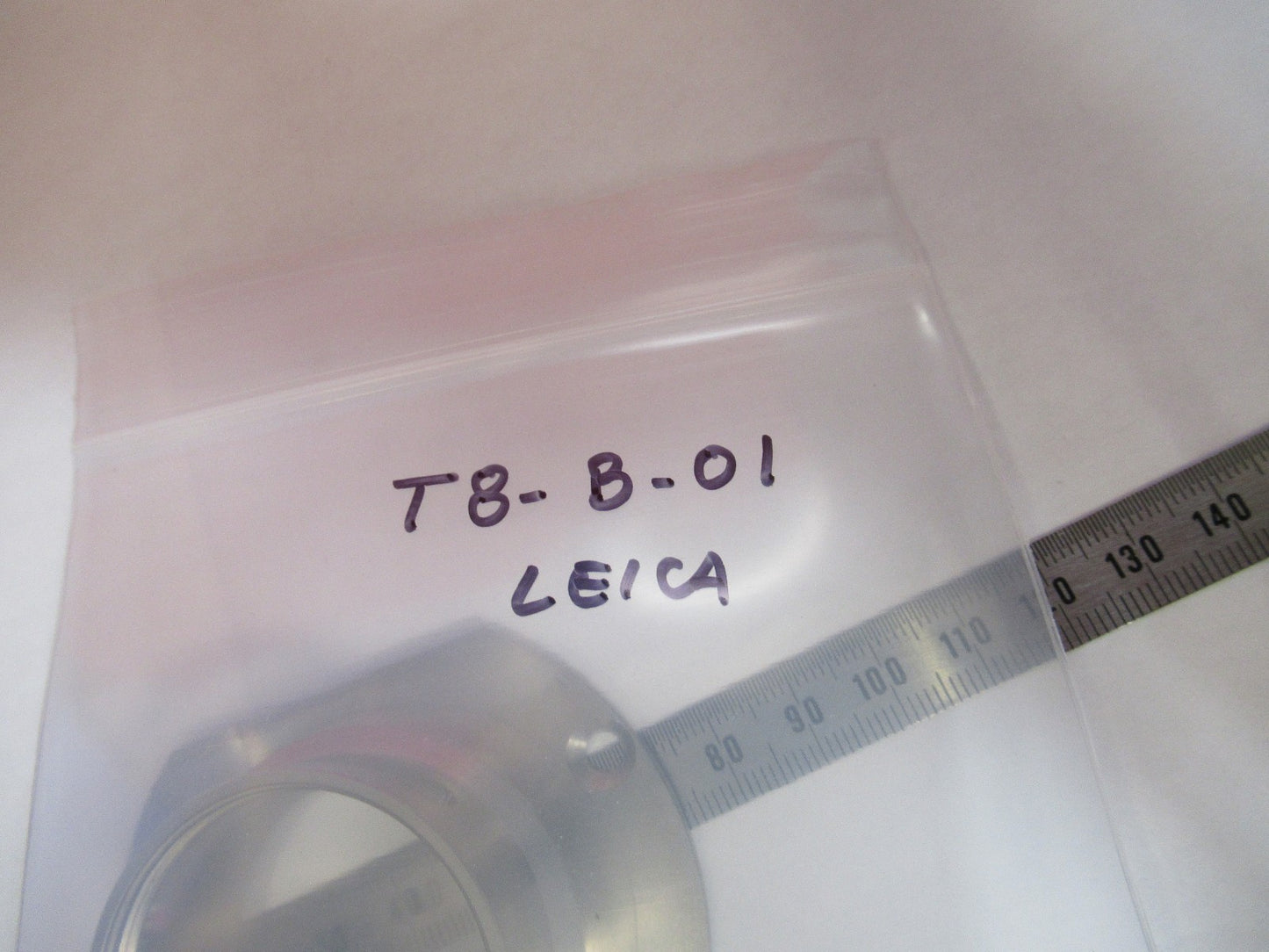 LEICA LEITZ GERMANY DMRB LAMP COVER GLASS MICROSCOPE PART AS PICTURED T8-B-01