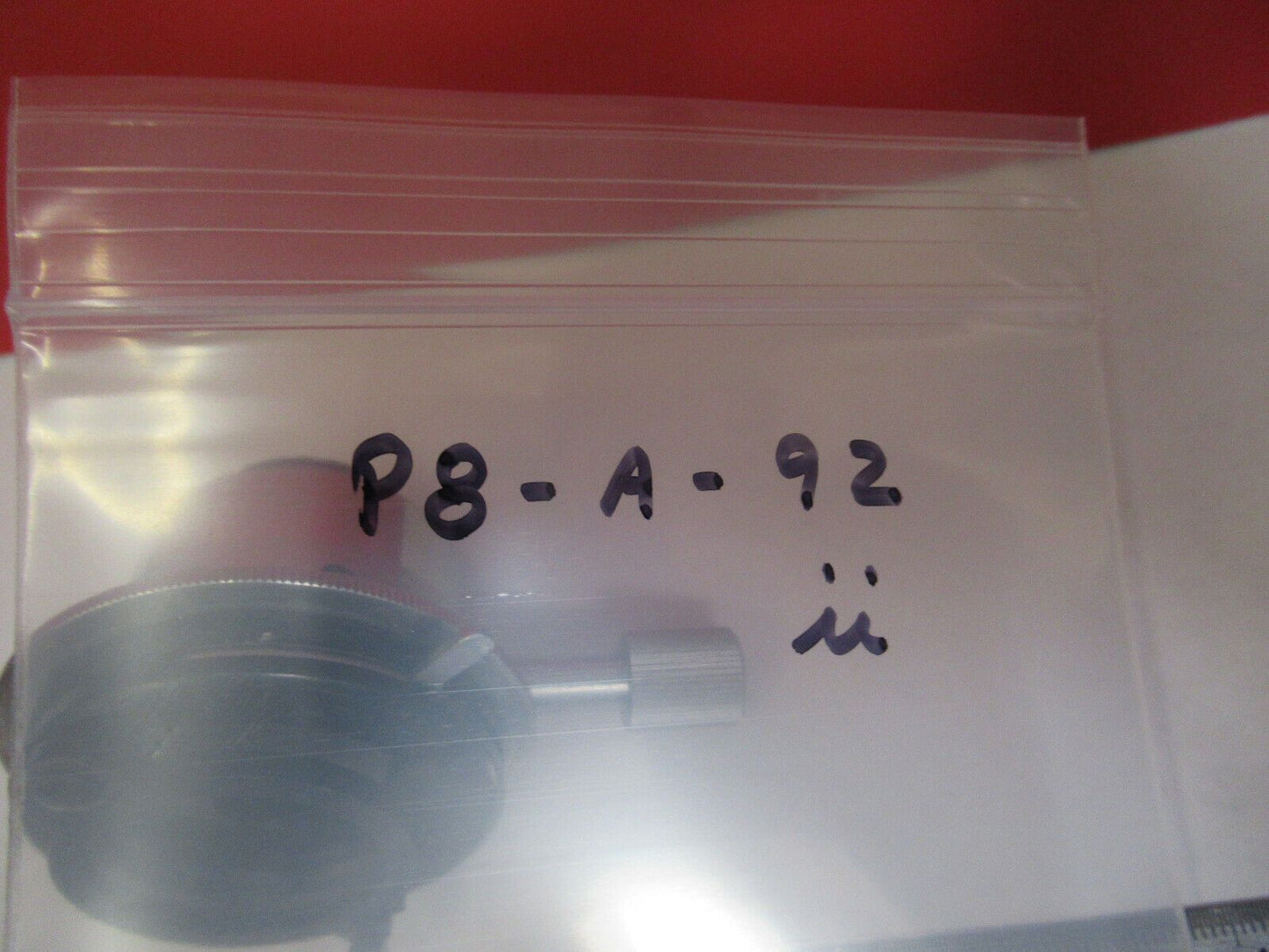 LEITZ WETZLAR GERMANY CONDENSER + IRIS MICROSCOPE PART AS PICTURED &P8-A-92