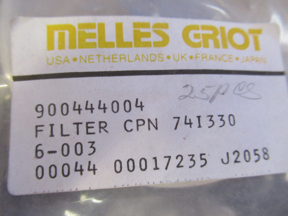 Optical Lot 4 Pcs Filters Melles Griot