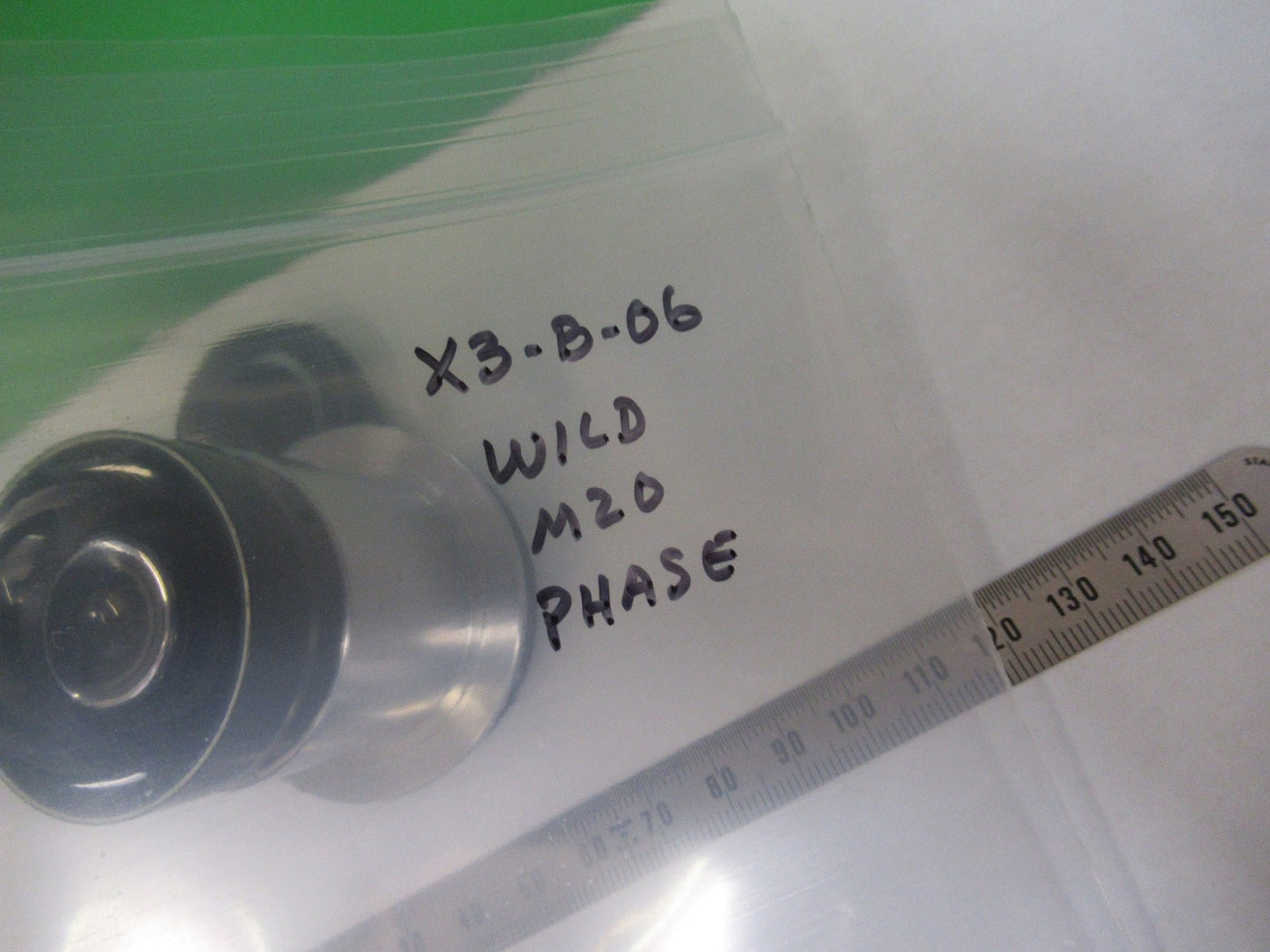 WILD HEERBRUGG SWISS M20 CONDENSER PHASE MICROSCOPE PART AS PICTURED X3-B-06