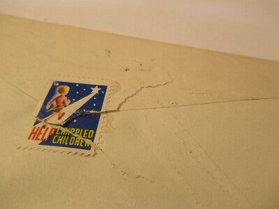 THOMAS ALVA EDISON 1947 ISSUE POSTAL STAMP ENVELOPE AS PICTURED &2-DT