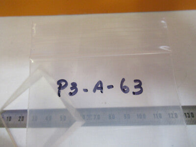 OPTICAL GLASS PRISM OPTICS AS PICTURED #P3-A-63