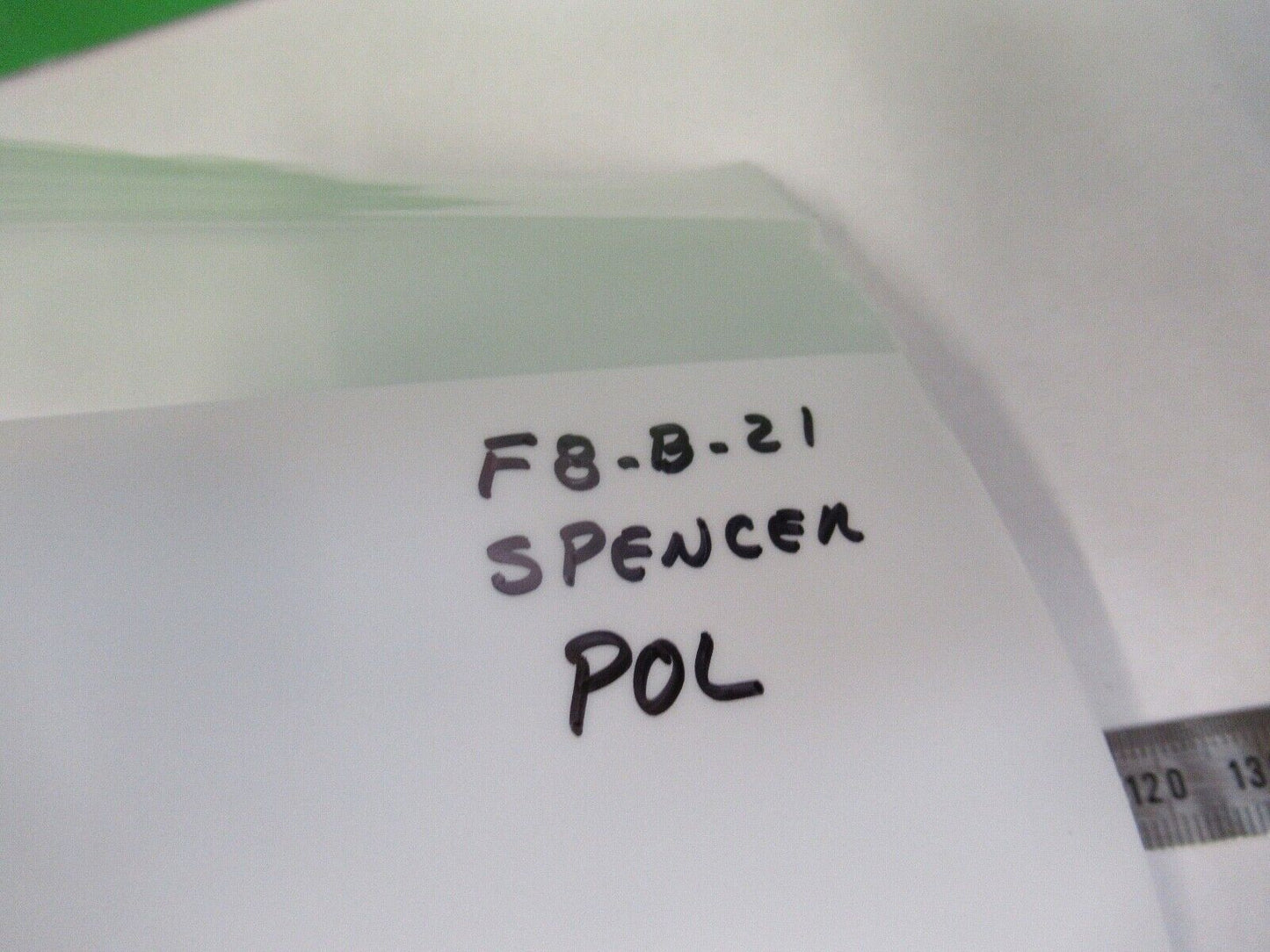 ANTIQUE SPENCER POL POLARIZER LENS ASSEMBLY OPTICS MICROSCOPE PART F8-B-21