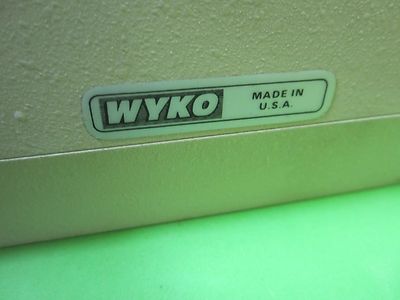 MICROSCOPE PART WYKO INTERFEROMETER TIP TILT TABLE STAGE OPTICS AS IS BIN#ZP-7