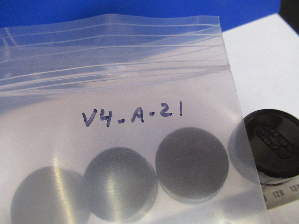 Lot Ernst Leitz Wetzlar Plastic Cans Objectives Microscope Part