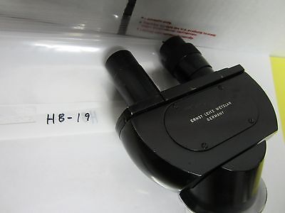 MICROSCOPE PART LEITZ WETZLAR HEAD ORTHOLUX 1.25X OPTICS AS IS BIN#H8-19
