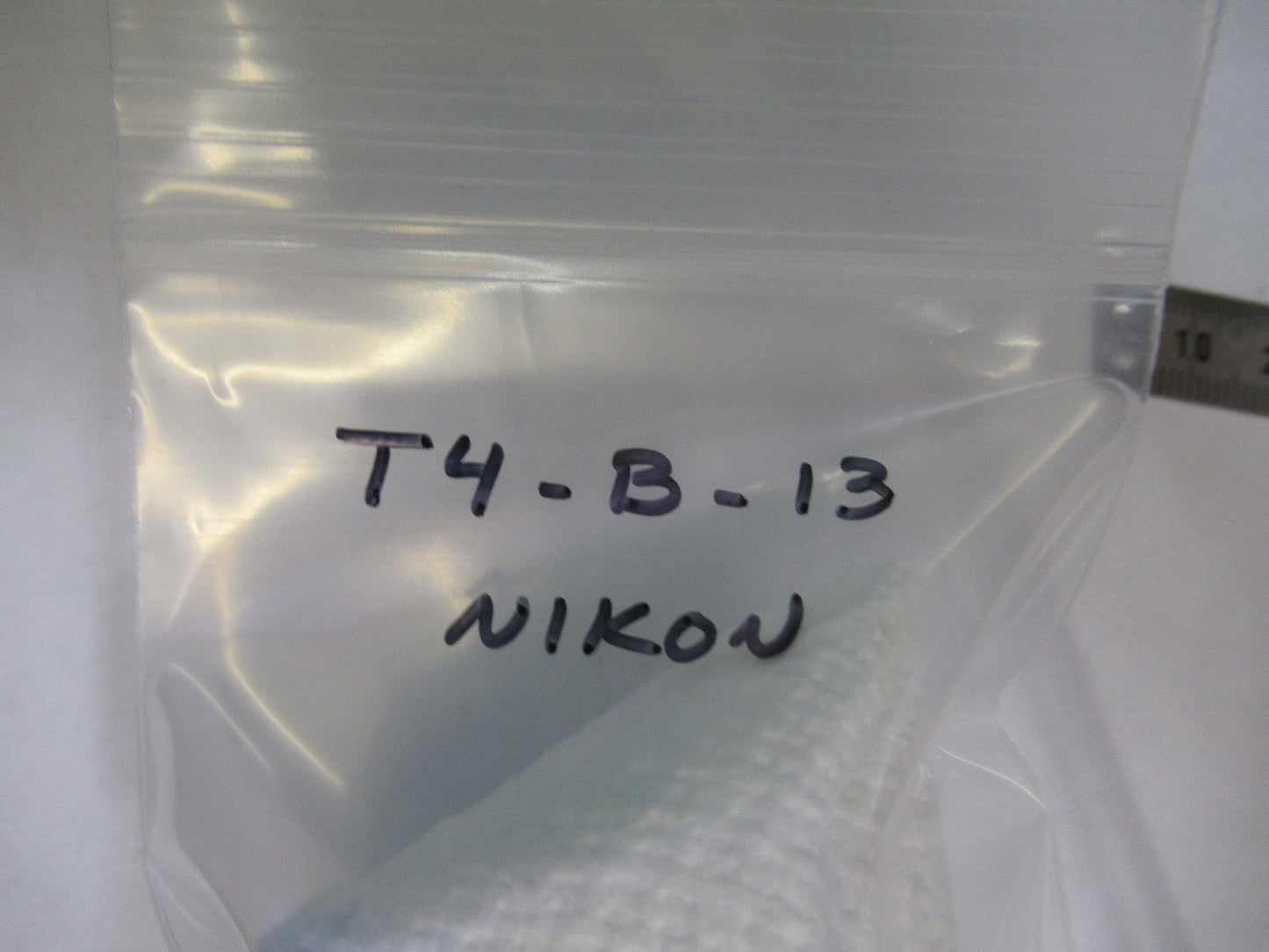 NIKON JAPAN HEAD GLASS PRISM OPTICS MICROSCOPE PART AS PICTURED T4-B-13