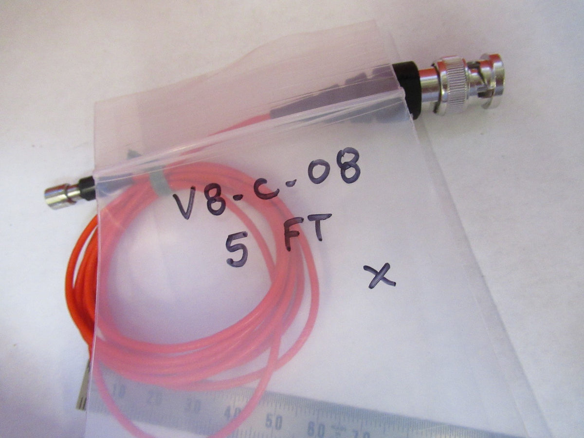 5 Feet Low Noise Cable 10-32 to BNC for Accelerometer Vibration Sensor
