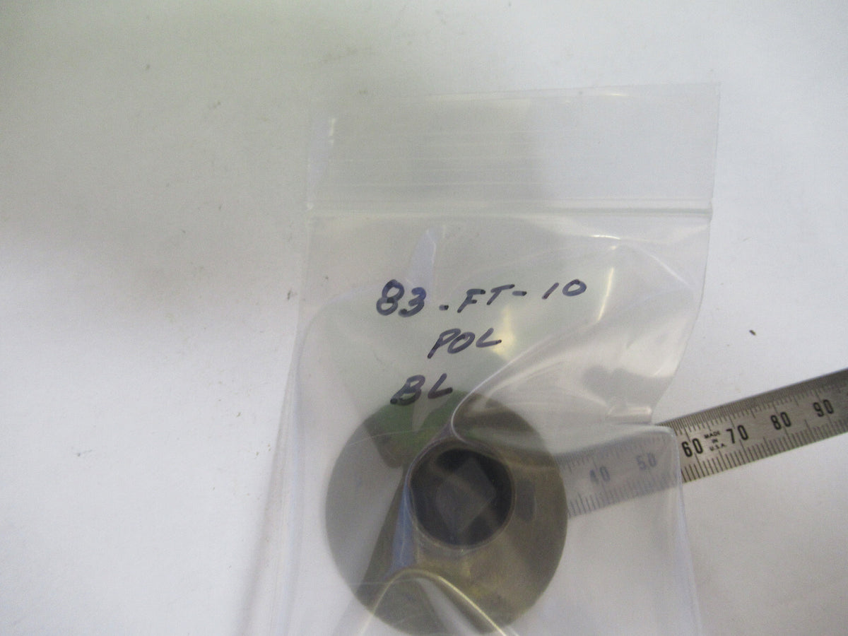 Antique Brass Bausch & Lomb Pol Polarizer Microscope Part