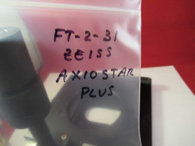 ZEISS AXIOSTAR STAGE TABLE MICROMETER MICROSCOPE PART OPTICS AS PICTURED FT-2-31