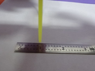 Yellow Round Glass Wafer Window Optical Laser Optics