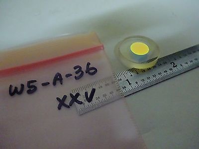 OPTICAL RGL RING GYRO LASER COATED LENS ZERODUR 633 nm OPTICS AS IS BIN#W5-A-36