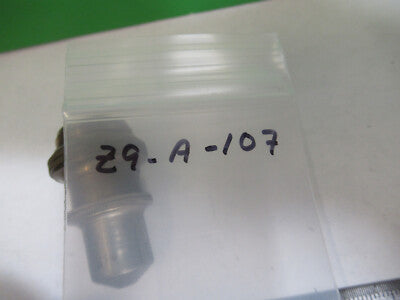 Antique Brass Bausch & Lomb Objective Microscope Part Optics