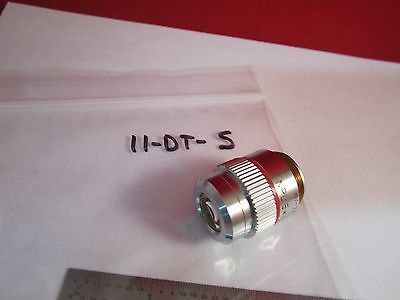 MICROSCOPE OBJECTIVE LEITZ WETZLAR GERMANY 5X INFINITY OPTICS BIN#11-DT-S