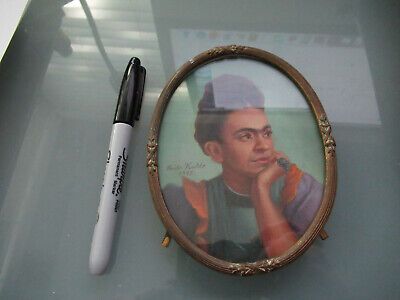 FRIDA KAHLO STYLE MINI PAINTING WITHOUT PROVENANCE OR AUTHENTICATION AS PICTURED