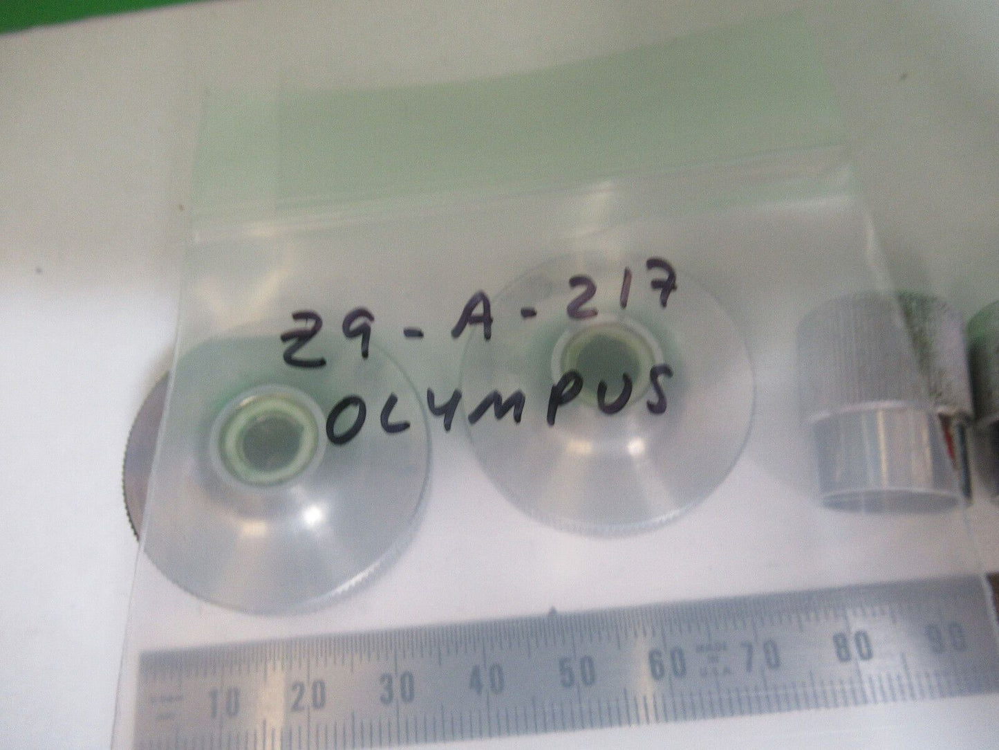 OLYMPUS JAPAN SET OF KNOBS MICROSCOPE PART AS PICTURED Z9-A-217