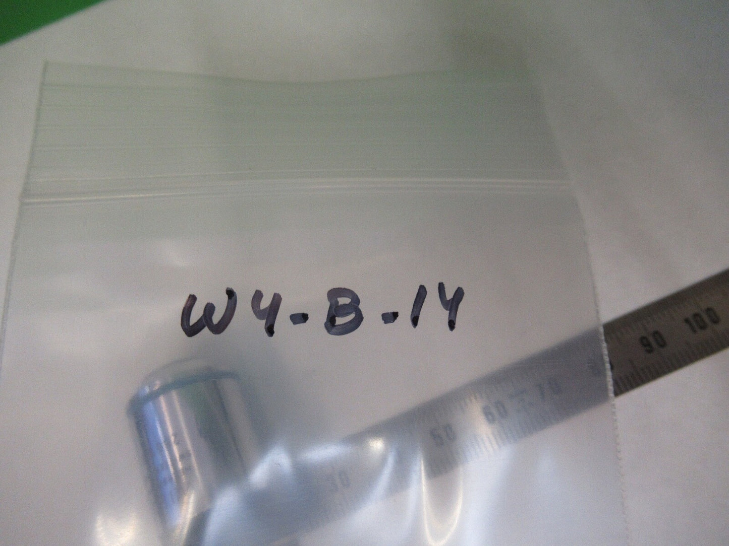 WILD HEERBRUGG SWISS FLUOTAR OBJECTIVE 10X MICROSCOPE PART AS PICTURED W4-B-14