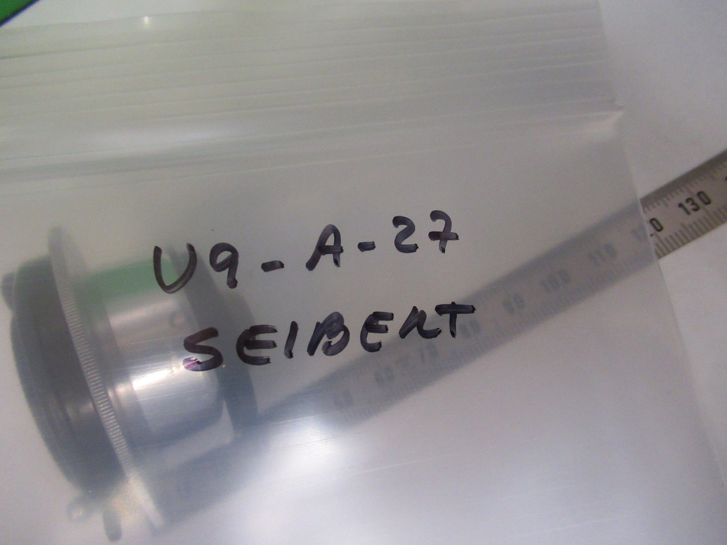 SEIBERT WETZLAR CONDENSER + IRIS OPTICS MICROSCOPE PART AS PICTURED U9-A-27
