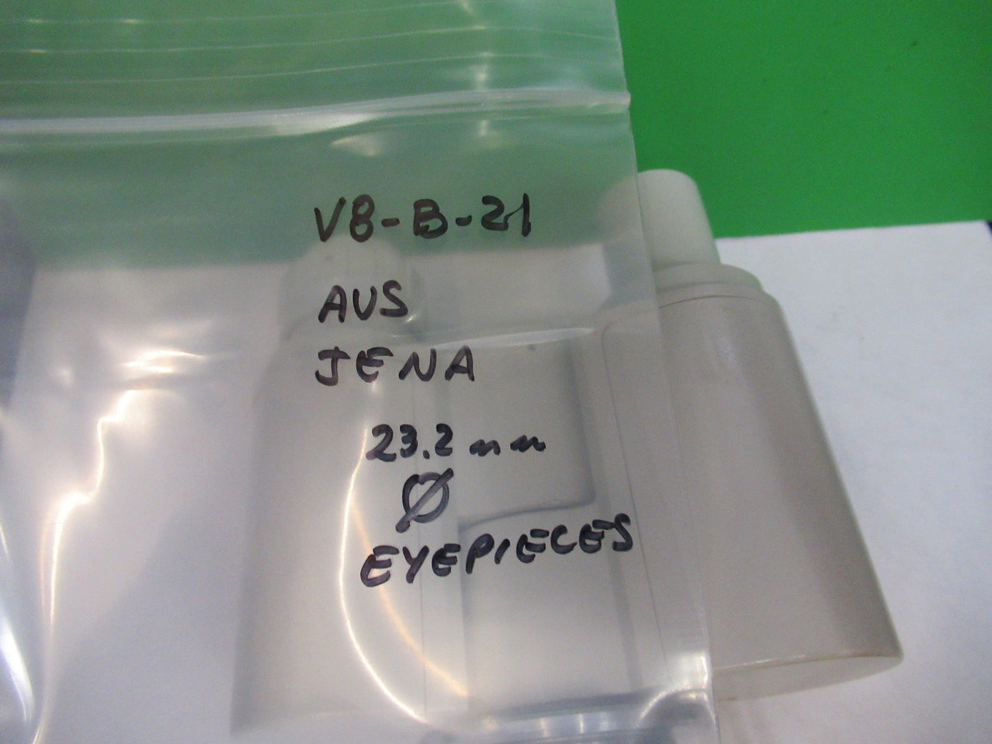 AUS JENA GERMANY BINOCULAR HEAD 23.2mm MICROSCOPE PART AS PICTURED V8-B-21