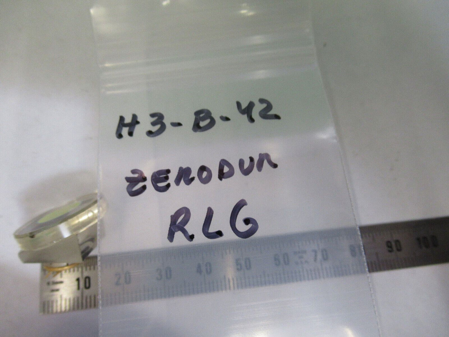 OPTICAL PHOTODIODE +ZERODUR MINI LENS RLG LITTON OPTICS AS PICTURED &H3-B-42