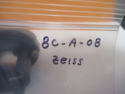 ZEISS GERMANY IRIS DIAPHRAGM MIRROR LENS MICROSCOPE PART AS PICTURED &8C-A-08