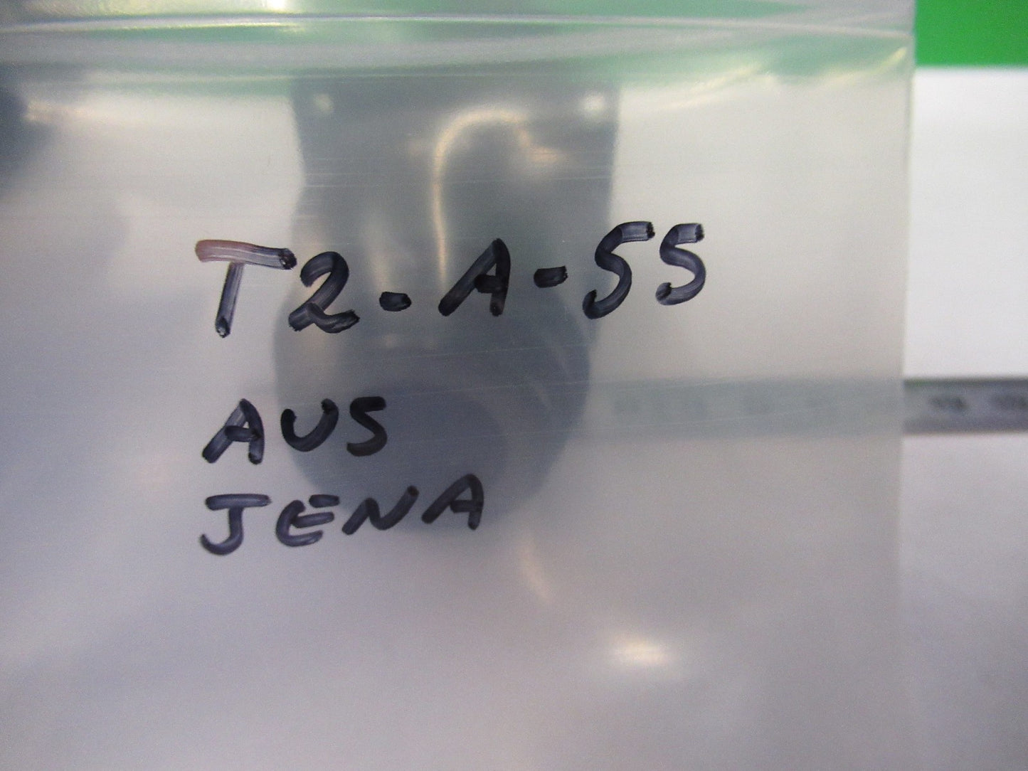 AUS JENA GERMANY LARGE LENS ASSEMBLY OPTICS MICROSCOPE PART AS PICTURED T2-A-55