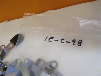 LOT CLIPS ASSORTMENT MICROSCOPE PART AS PICTURED &1E-C-98