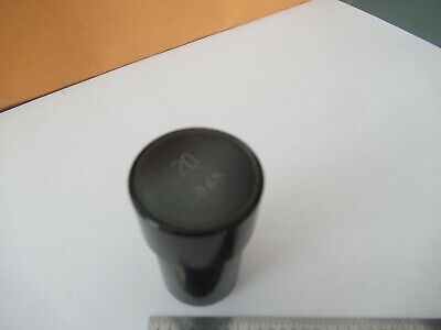 CARL ZEISS EMPTY OBJECTIVE CAN "APO 20"  MICROSCOPE PART AS PICTURED #F2-A-41