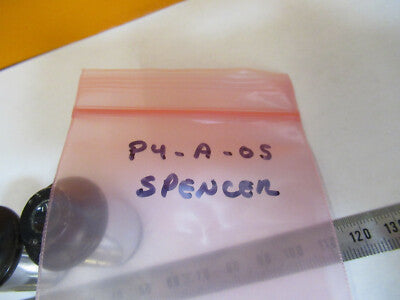 PAIR 10X SPENCER AO VINTAGE EYEPIECE OCULAR MICROSCOPE PART AS PICTURED #P4-A-05
