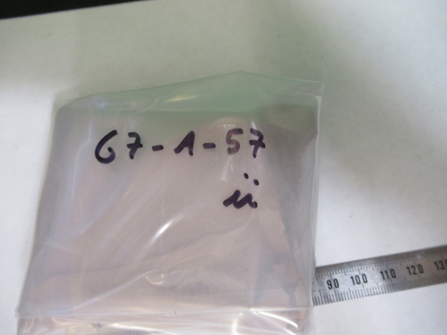 OPTICAL RARE GLASS BLOCK MIL SPEC THICK LASER OPTICS AS PICTURED G7-A-57