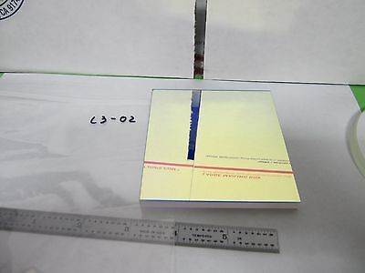 OPTICAL POLARIZED COATED WINDOW MIL SPEC LASER OPTICS BIN#L3-02