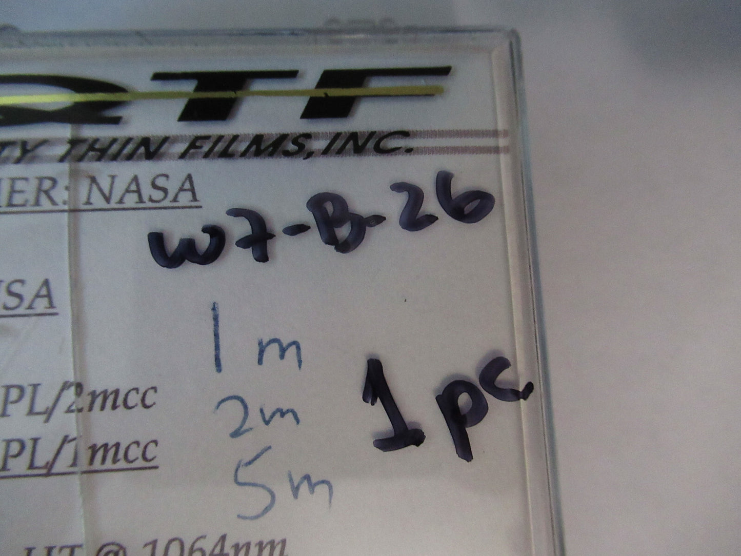 ex Nasa Optical Lens 1064 nm Laser Optics