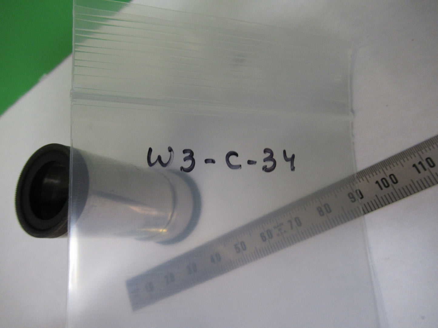 CARL ZEISS GERMANY OCULAR EYEPIECE LENS MICROSCOPE PART AS PICTURED W3-C-34