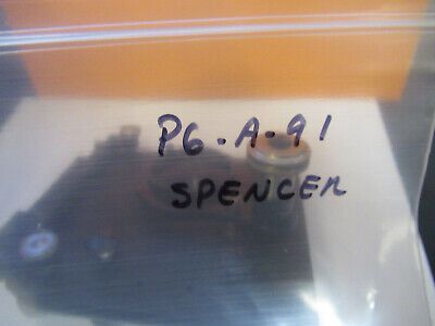 ANTIQUE SPENCER AO STAGE XY TABLE MICROSCOPE PART AS PICTURED P6-A-91